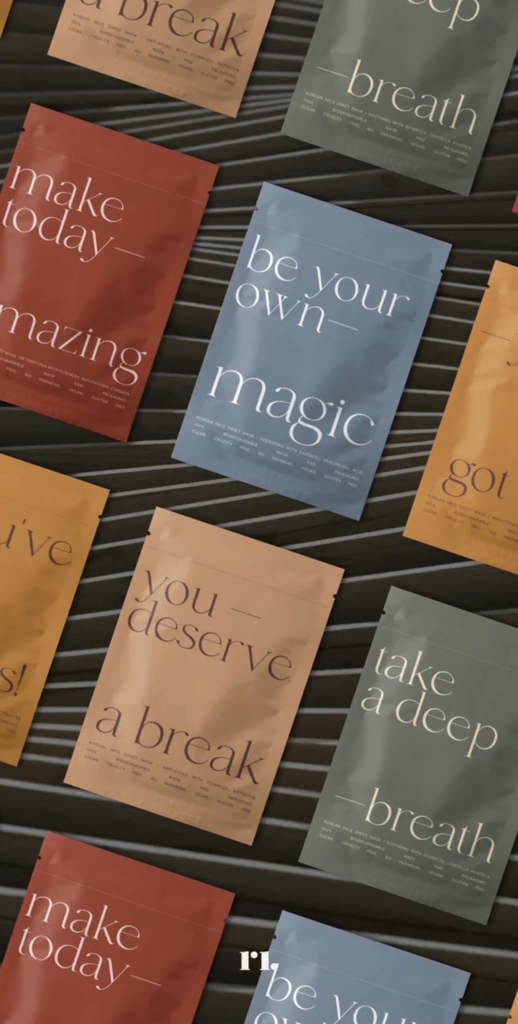 Korean Sheet Mask - You Deserve a Break | Lucky Owl